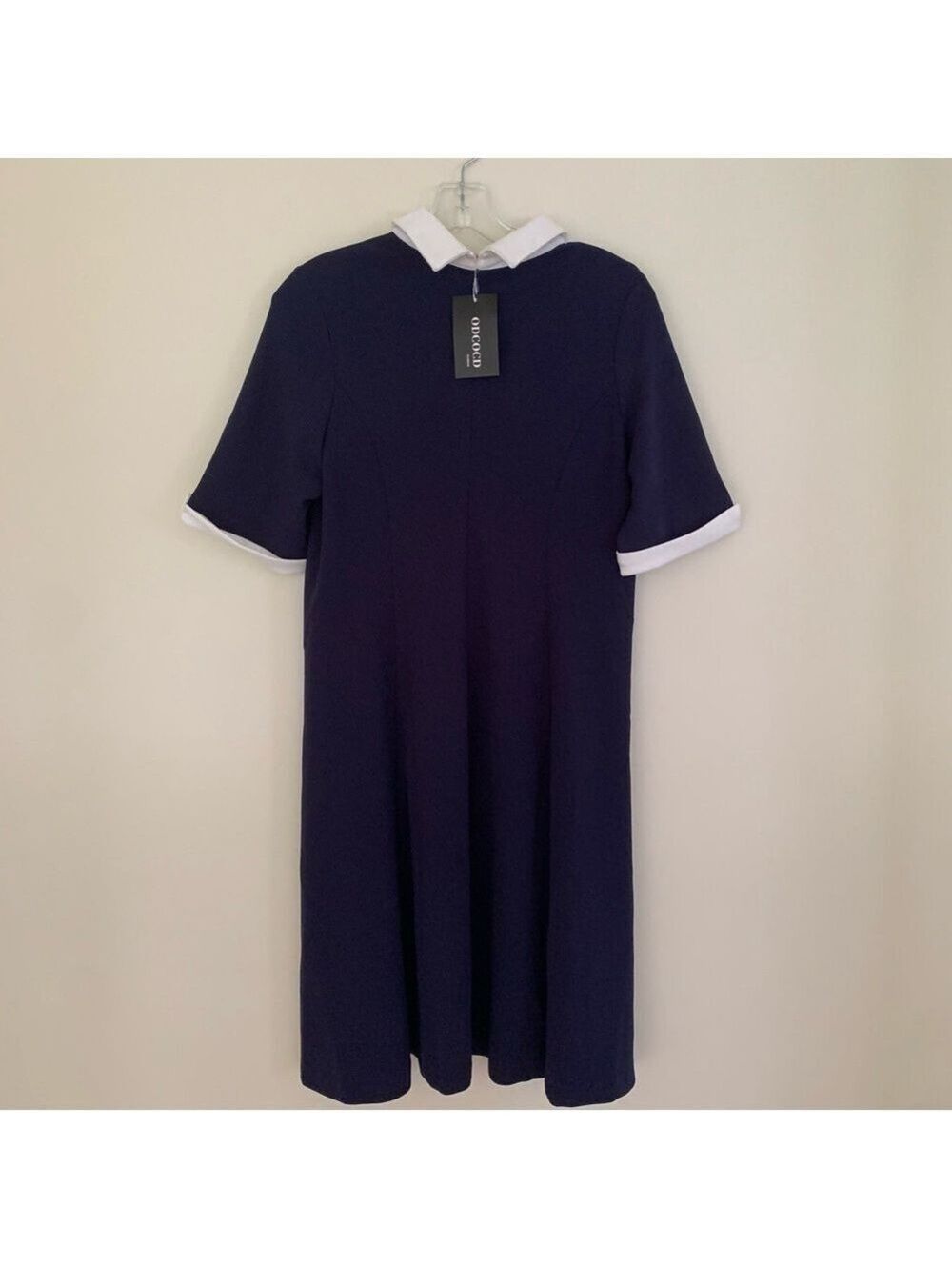ODCOCD Navy Blue with White Collar and Cuffs - Picture 8 of 12